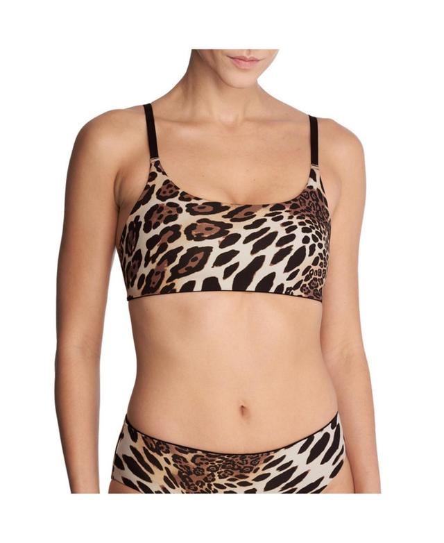 Womens Riviera Reversible Bikini Top - Luxe leopard Product Image