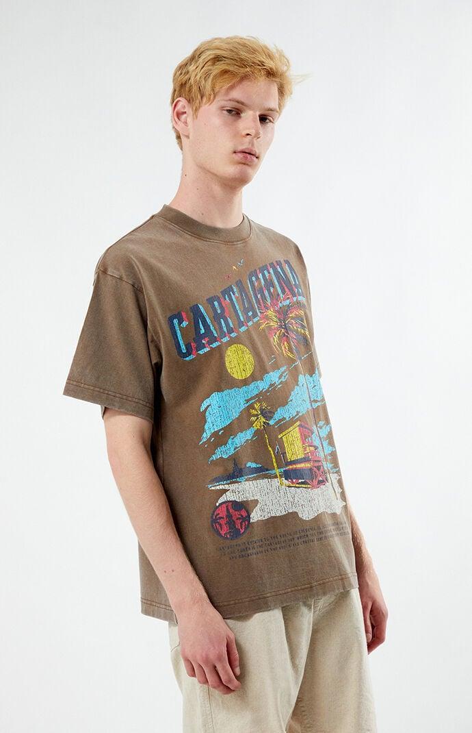 Men's Cartagena Washed Oversized T-Shirt Product Image