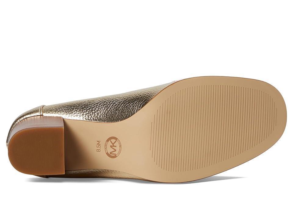 MICHAEL Michael Kors Rory Heeled Loafer (Pale ) Women's Shoes Product Image