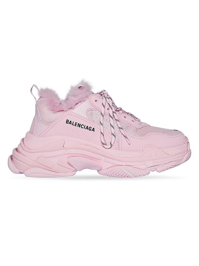 Womens Triple S Sneaker Fake Fur Product Image