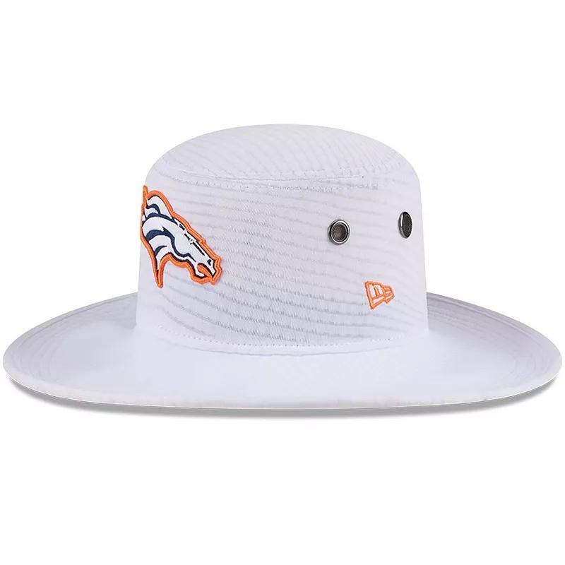 New Era Mens White Denver Broncos 2024 Nfl Training Camp Panama Bucket Hat Product Image