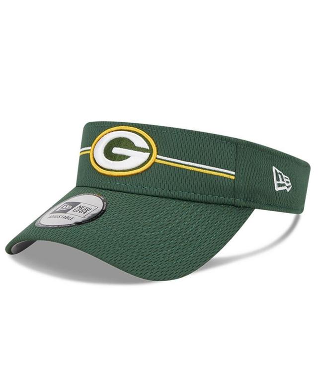 Mens New Era Green Green Bay Packers 2023 Nfl Training Camp Adjustable Visor Product Image