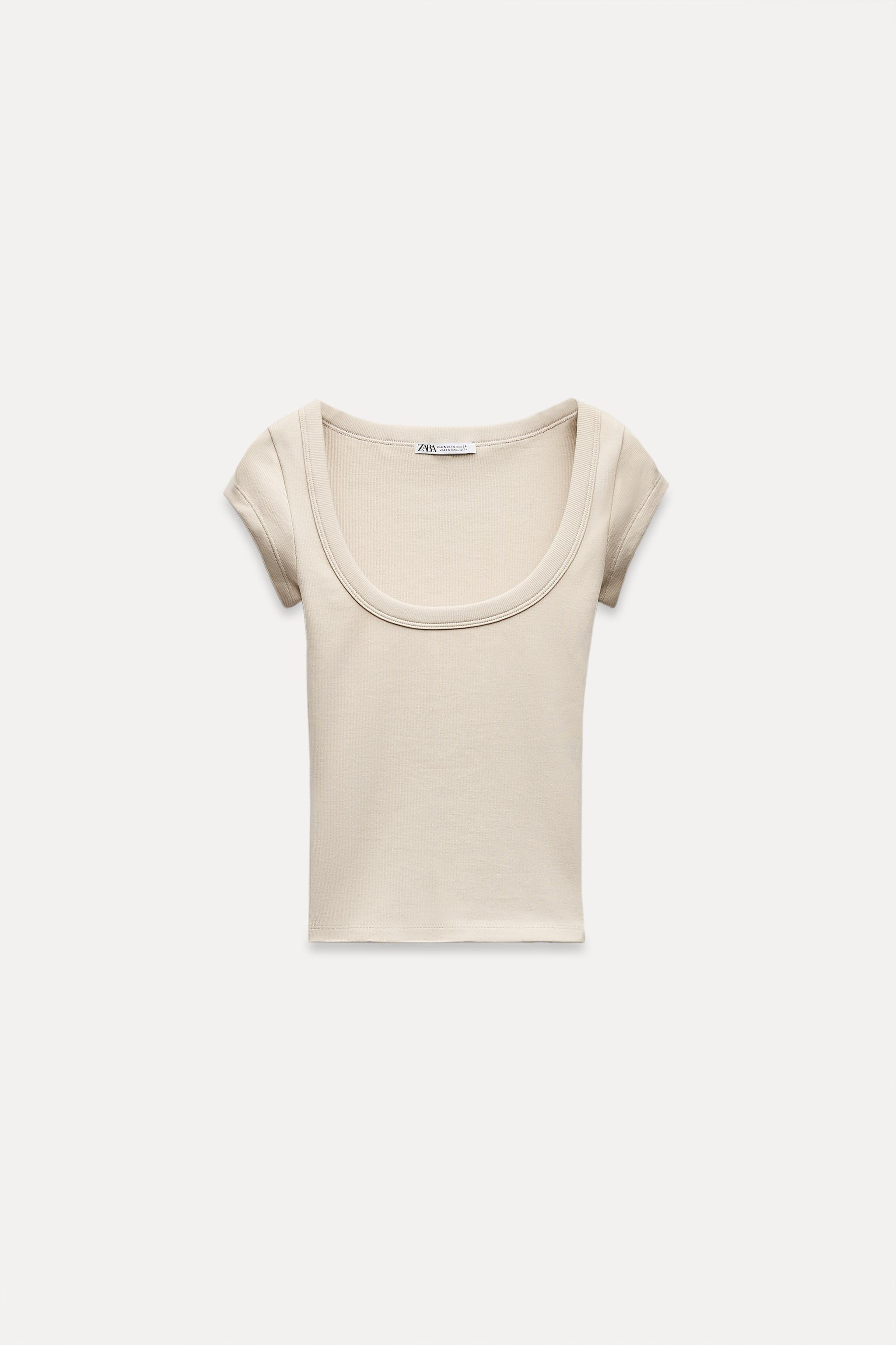 RIB ROUND NECK SHIRT Product Image