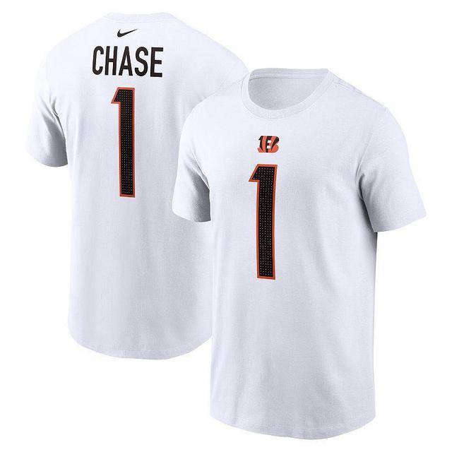 Mens Nike JaMarr Chase Cincinnati Bengals Player Name & Number T-Shirt Product Image