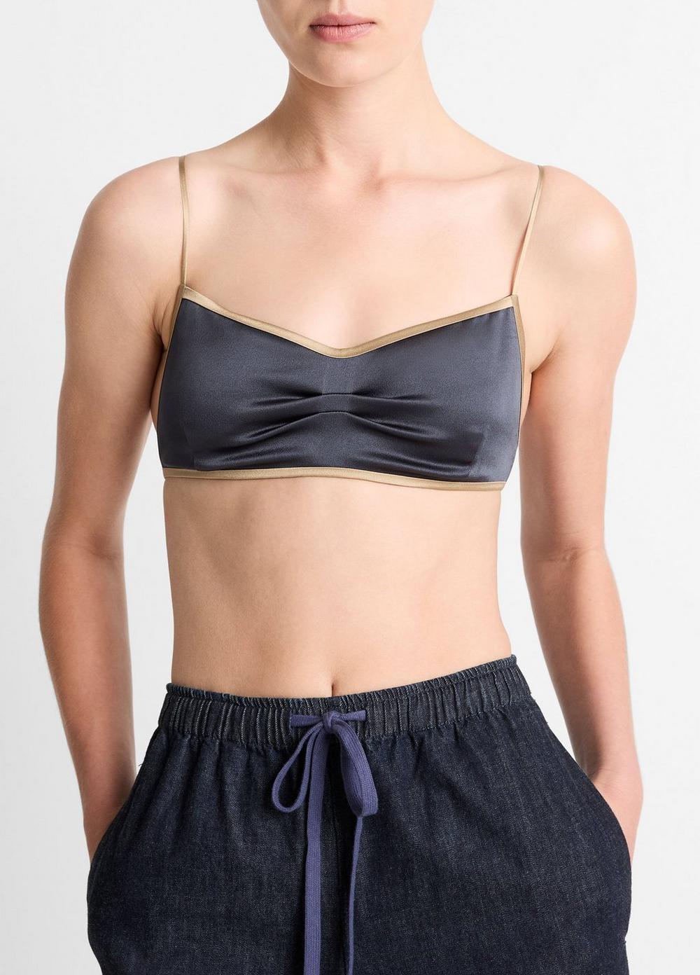 Silk Tipped Shrunken Camisole Product Image