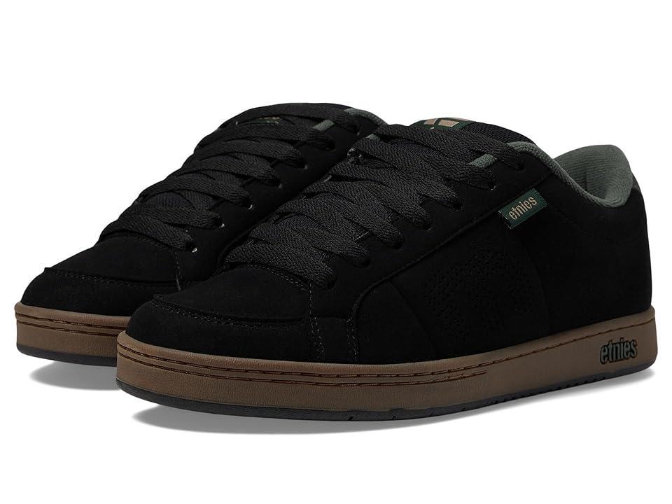 etnies Kingpin (Black/White/Gum) Men's Skate Shoes Product Image