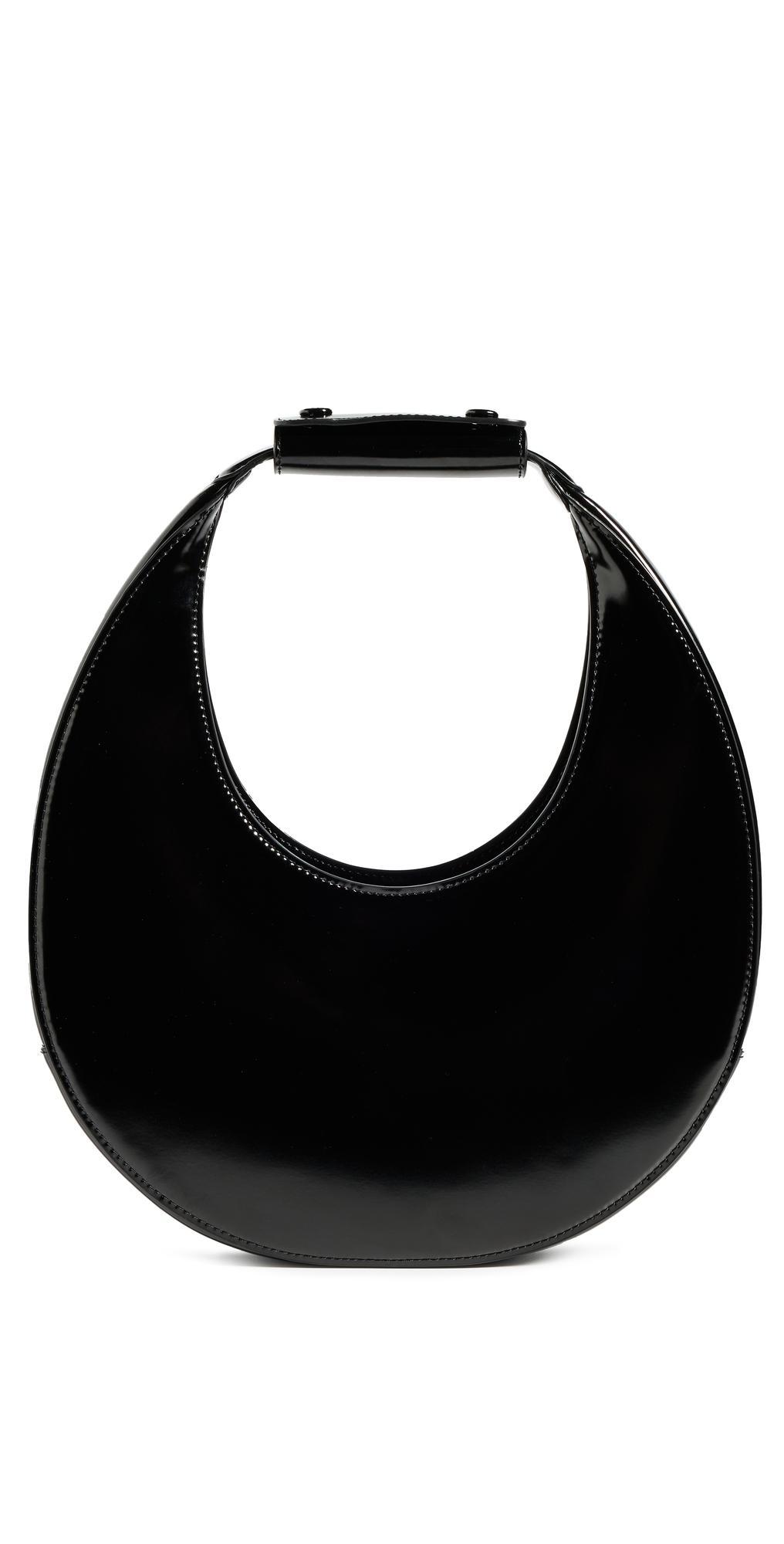 Womens Leather Moon Bag Product Image