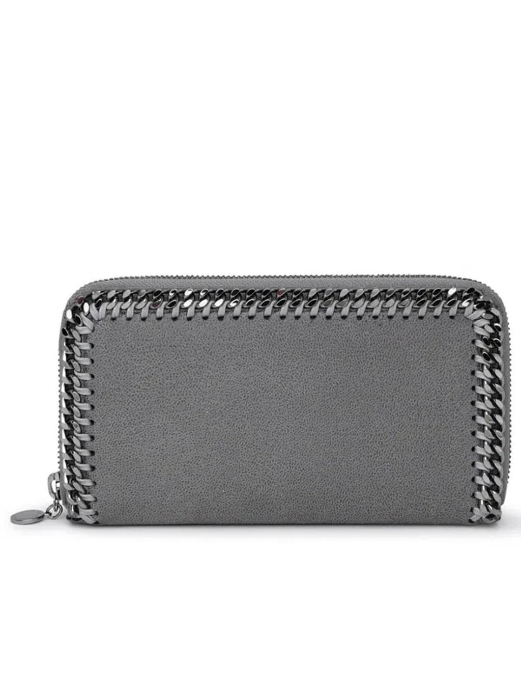 Recycled Polyester Wallet In Grey Product Image