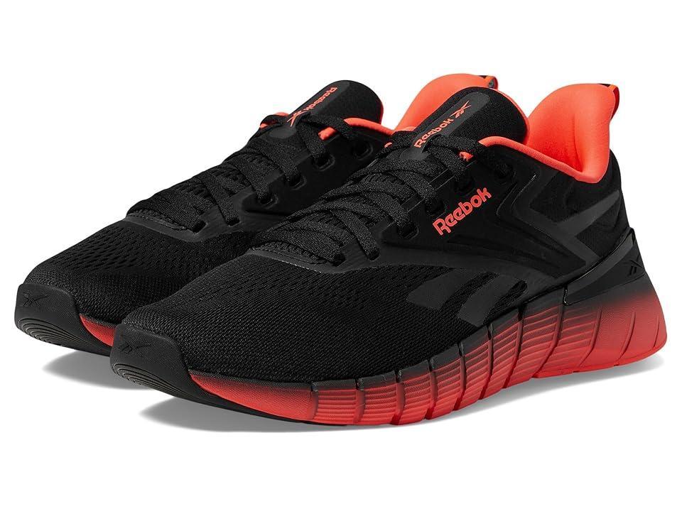 Reebok Mens Reebok Nano Gym - Mens Running Shoes Black/Digital Coral Product Image