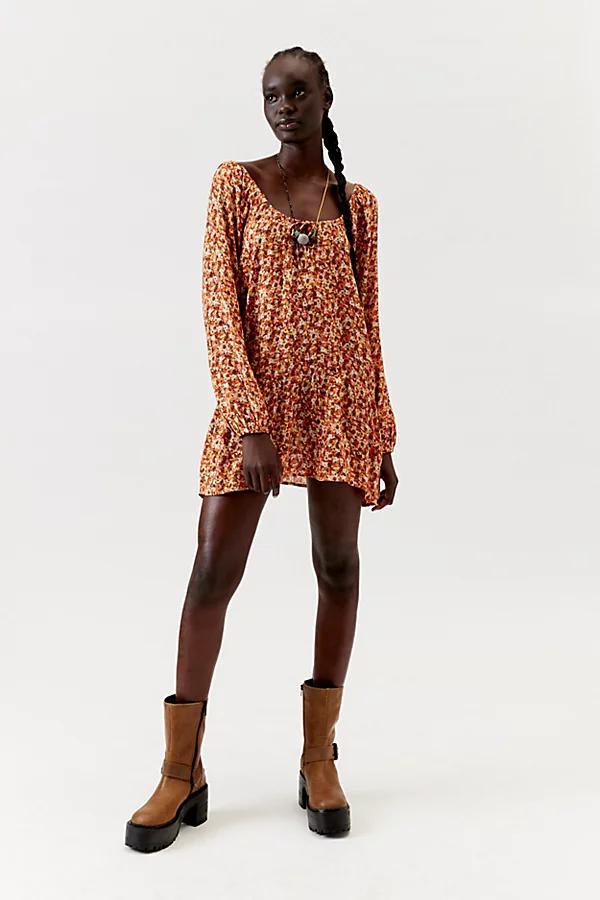 Billabong Lucky You Babydoll Dress Womens at Urban Outfitters Product Image