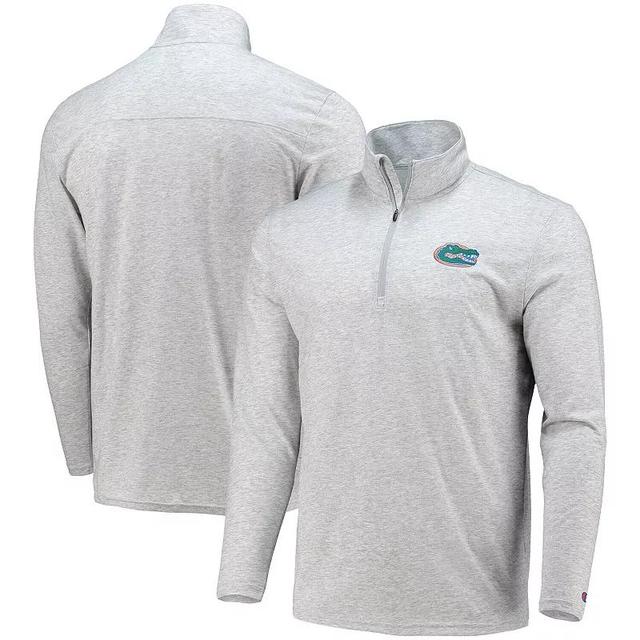 Mens Champion Heathered Gray Florida Gators Field Day Team Quarter-Zip Jacket Product Image