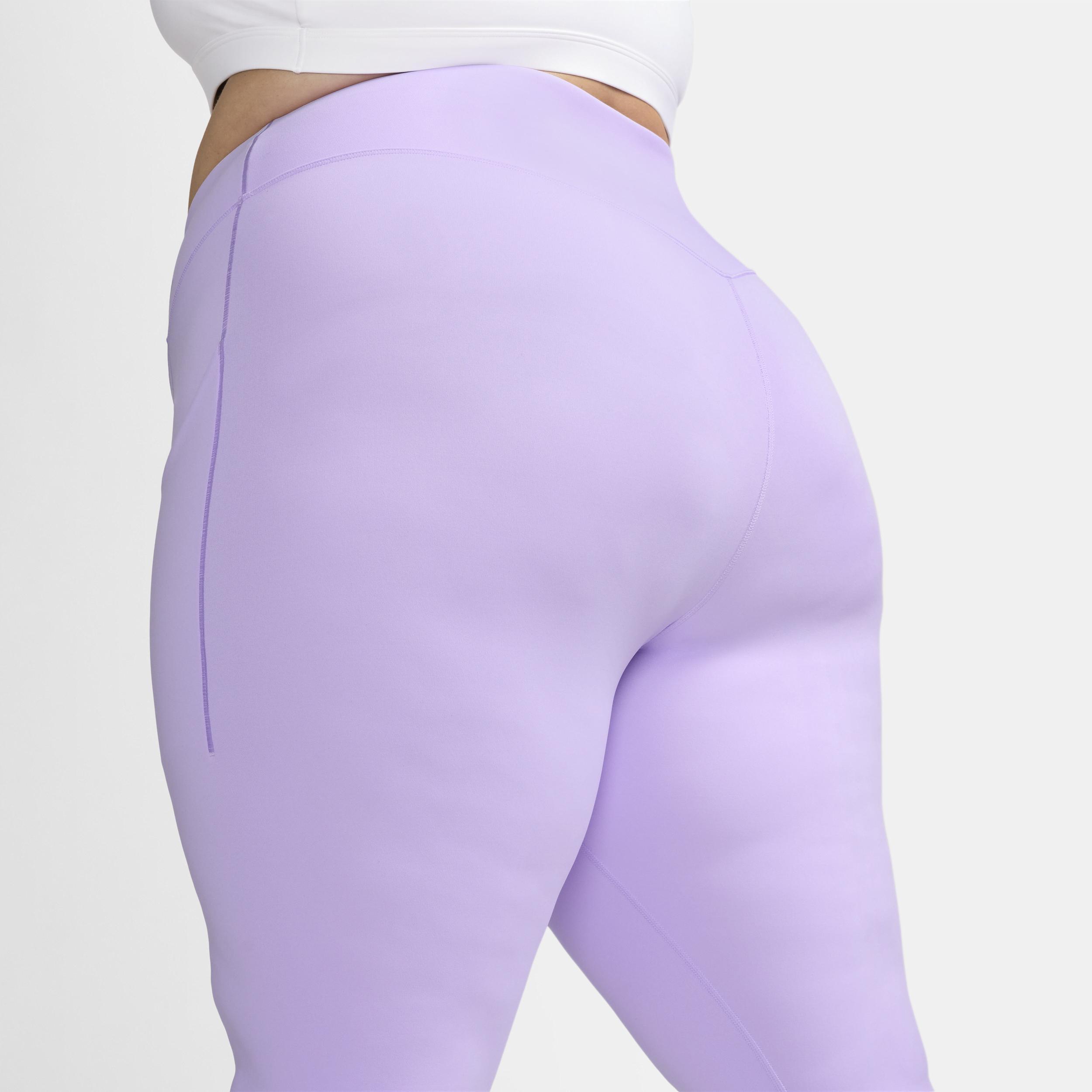 Nike Womens Universa Medium-Support High-Waisted 7/8 Leggings with Pockets (Plus Size) Product Image