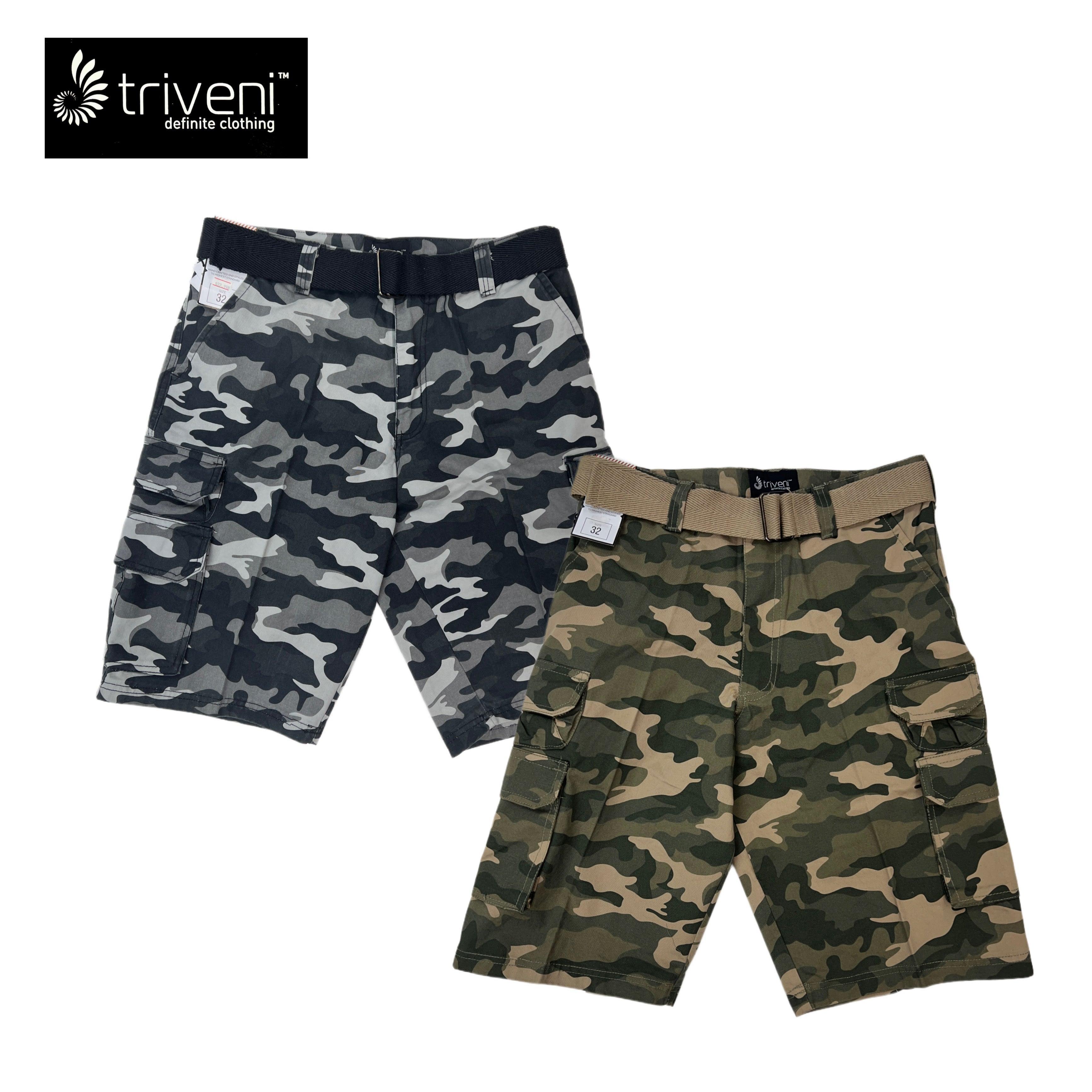 Triveni Cargo Shorts (Camo) Male Product Image