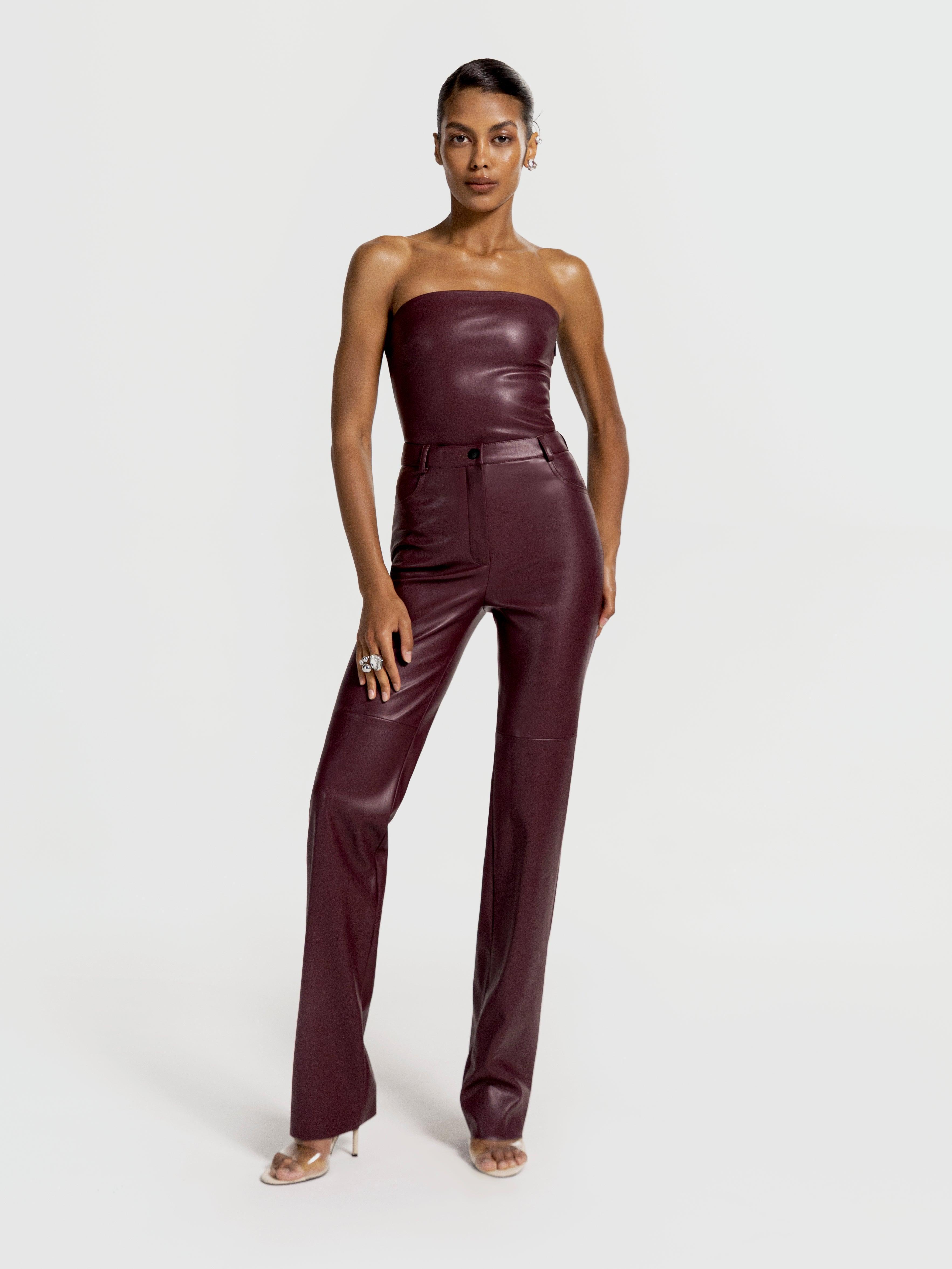 Bundle: Killa bandeau in Plum + Killa pants in Plum Product Image