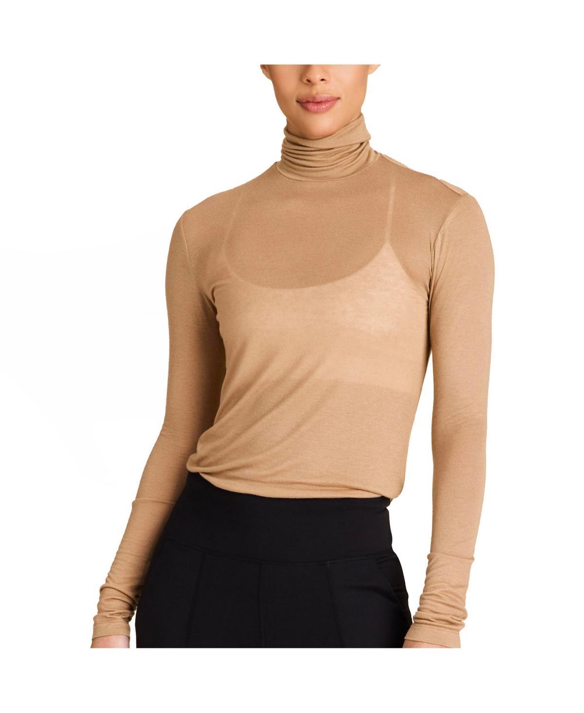 Womens Washable Cashmere Turtleneck Sweater Product Image