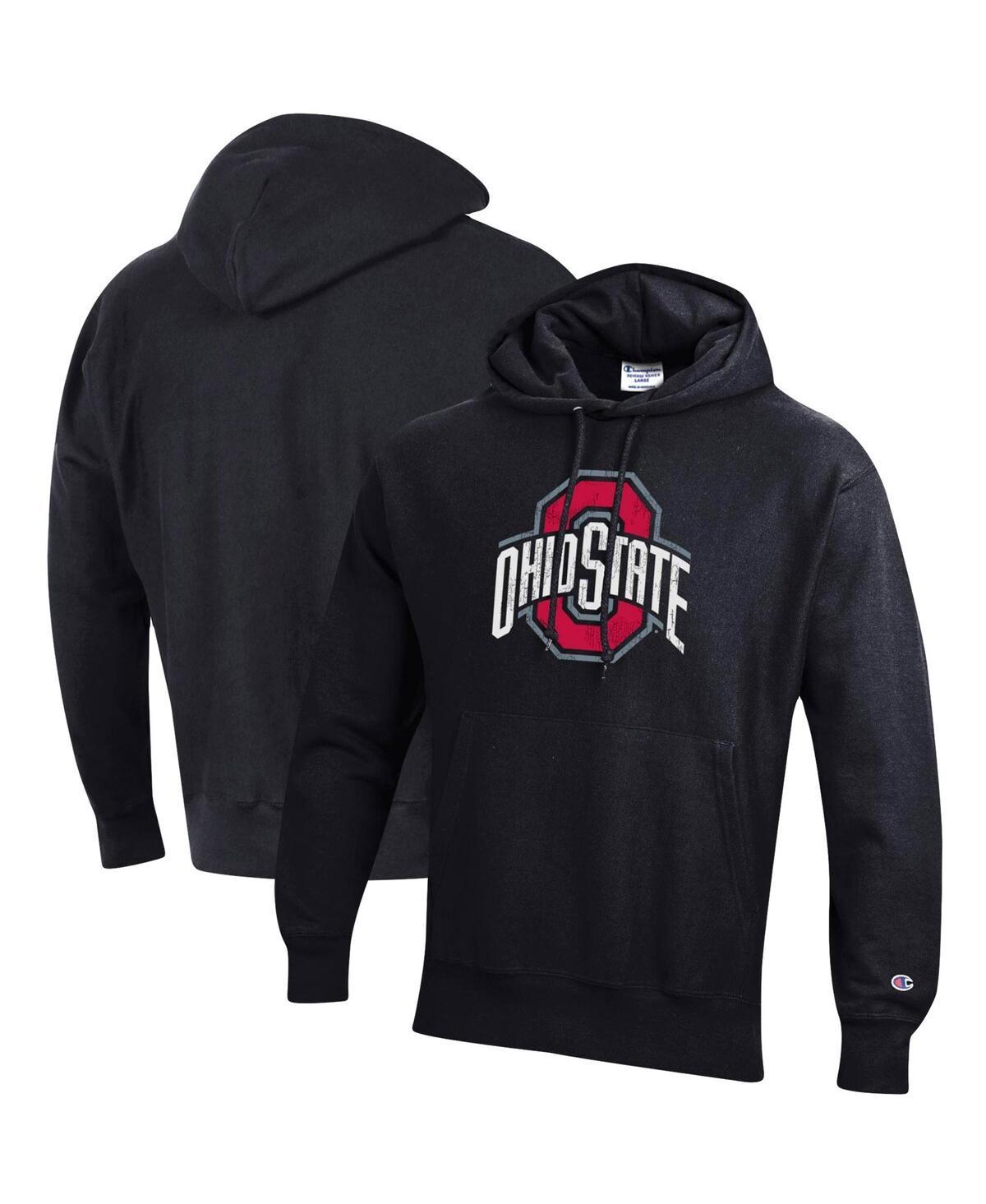 Mens Champion Ohio State Buckeyes Vault Logo Reverse Weave Pullover Hoodie Product Image