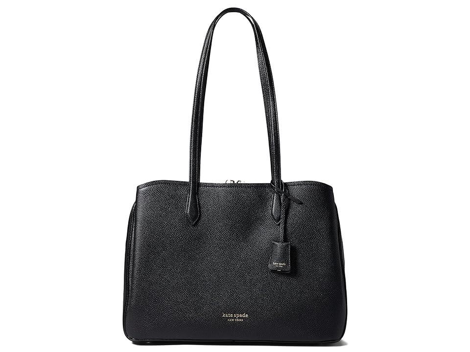 Womens Hudson Pebbled Leather Tote Product Image