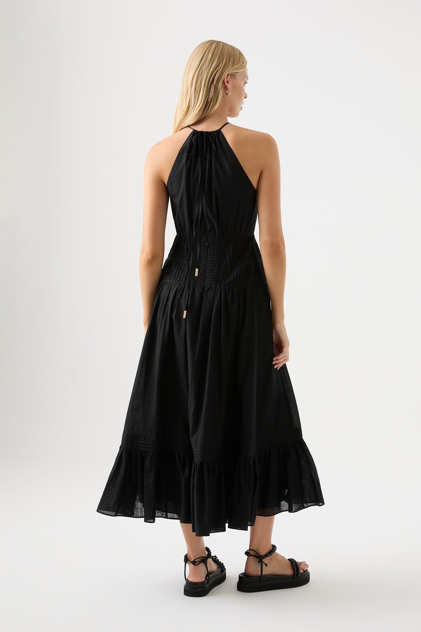 Renata Eyelash Midi Dress Product Image