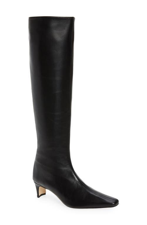 Womens Wally Leather Knee-High Boots Product Image