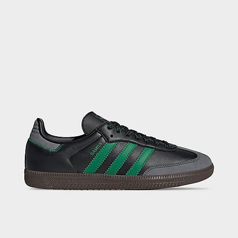 Womens adidas Samba OG Athletic Shoe - Core / Green / Grey Product Image