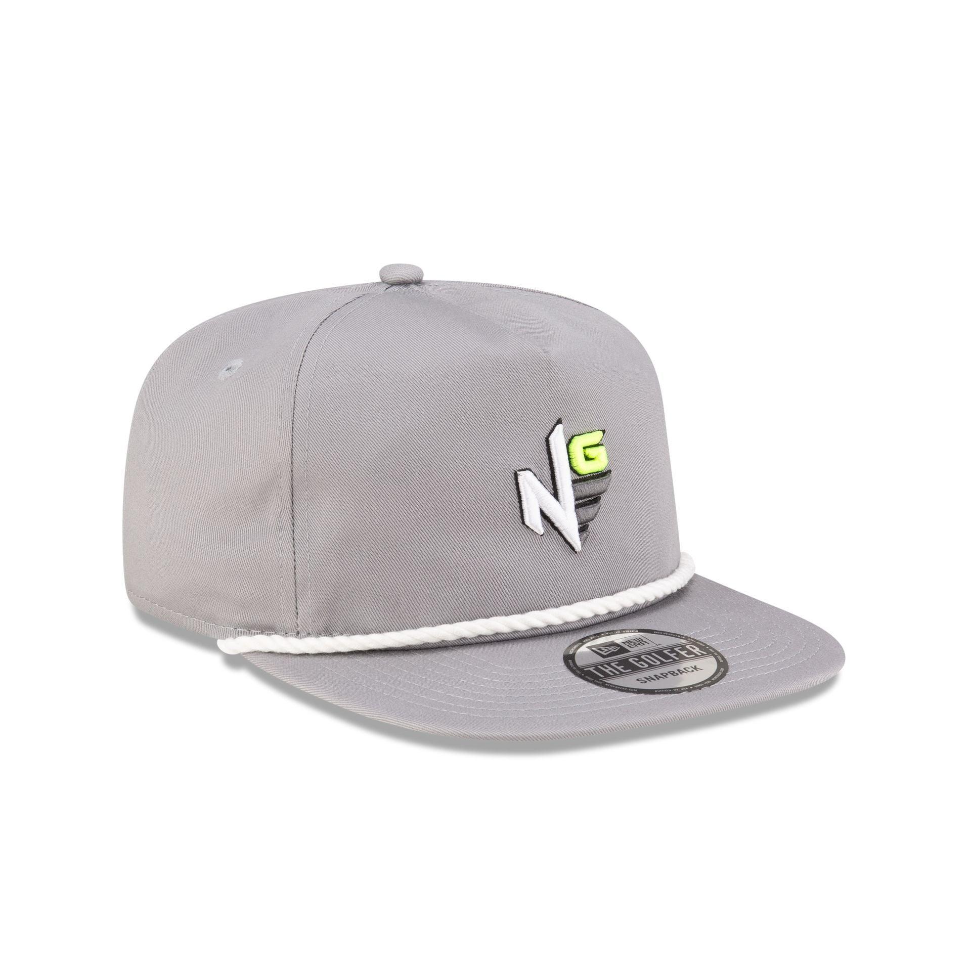 New Era Golf Gray Logo Golfer Hat Male Product Image