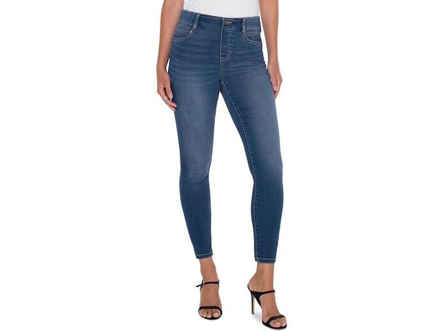 Liverpool Los Angeles Gia Forever Fit Pull-On Ankle Skinny Jeans Product Image