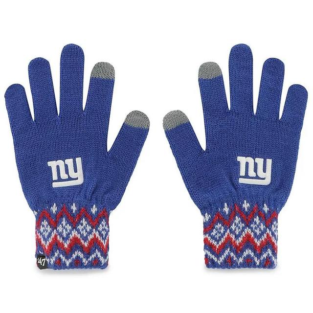 Womens 47 New York Giants Elsa Gloves Product Image