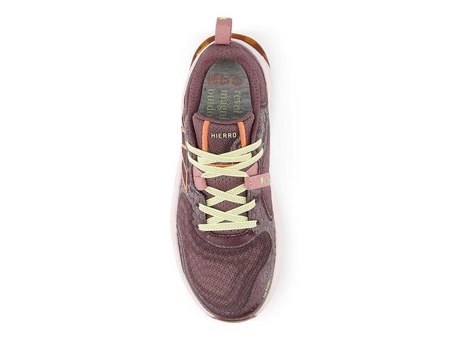 New Balance Fresh Foam X Hierro v8 (Licorice/Gulf Red) Women's Shoes Product Image