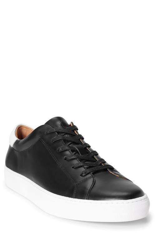 Polo Ralph Lauren Jermain Sneakers (Black) Men's Shoes Product Image