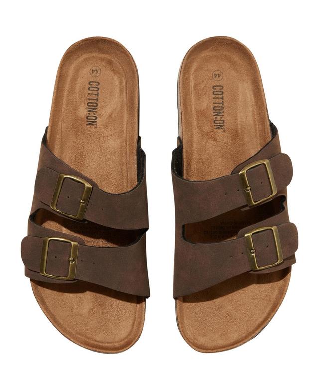 Cotton On Mens Double Buckle Sandal Product Image