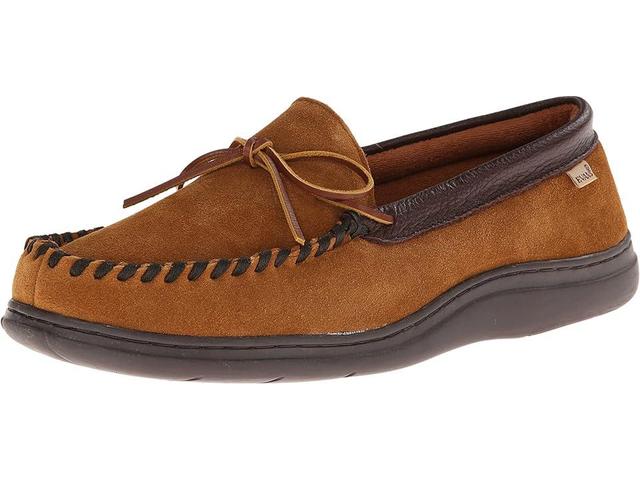 L.B. Evans Atlin (Saddle Suede W/Terry Lining) Men's Slippers Product Image