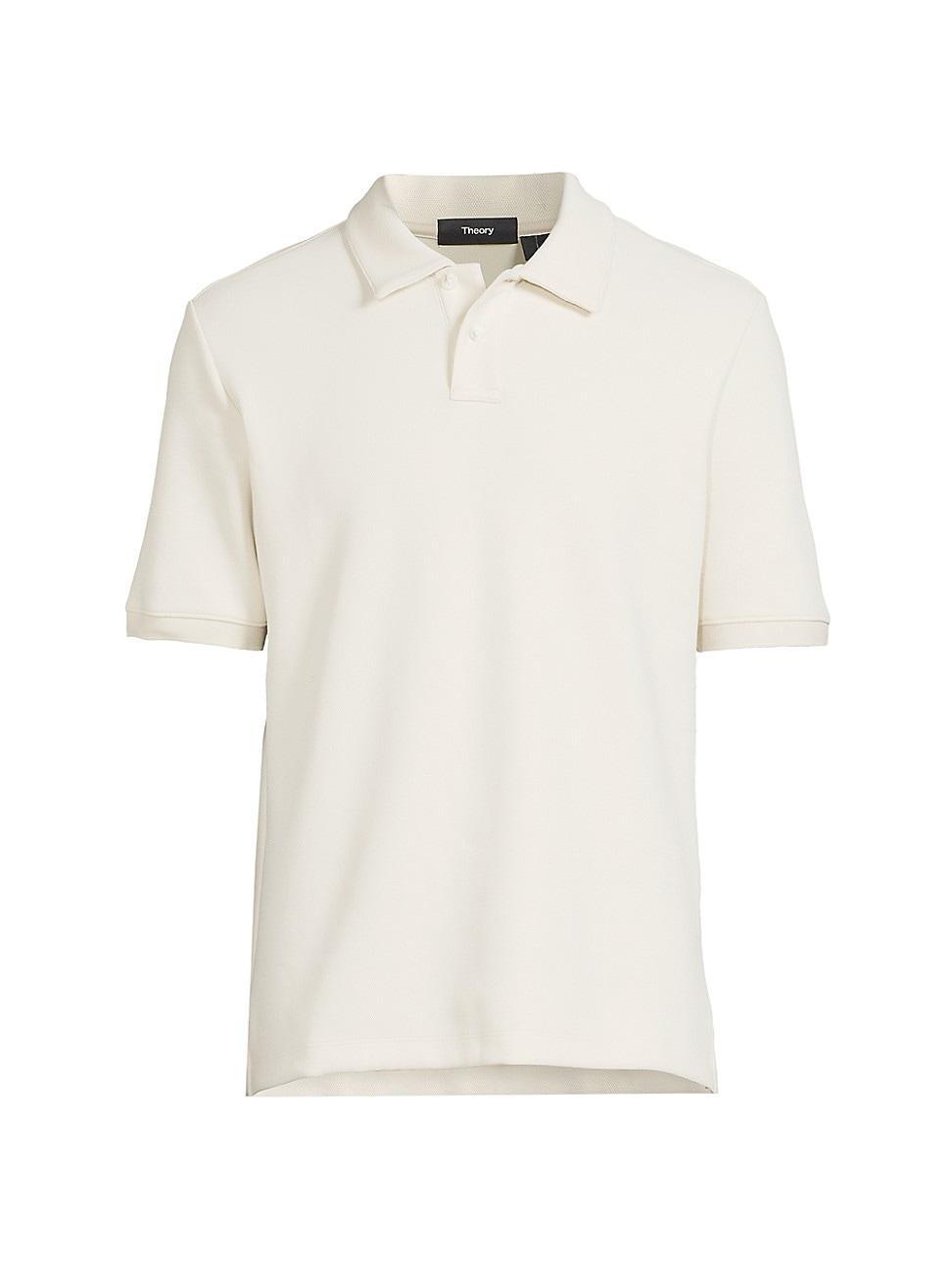 Mens Delroy Cotton-Blend Polo Shirt Product Image