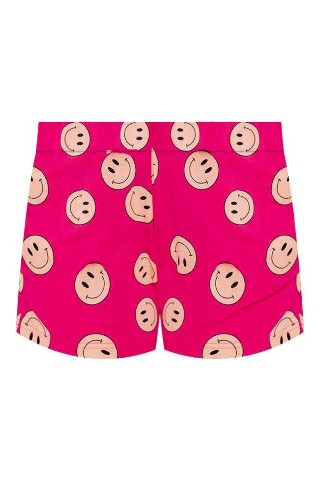 Back With Me Smileys Pajama Short FINAL SALE Product Image