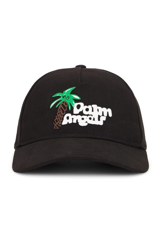 Palm Angels Sketchy Hat in Black Product Image