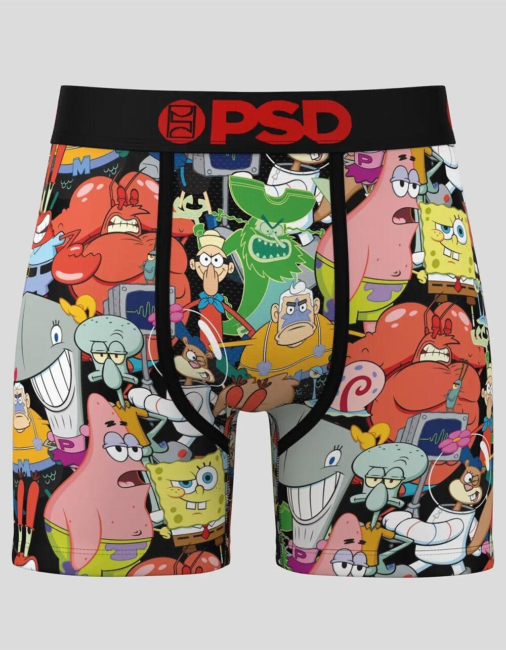 PSD x SpongeBob SquarePants Squad Mens Mid Boxer Briefs Product Image