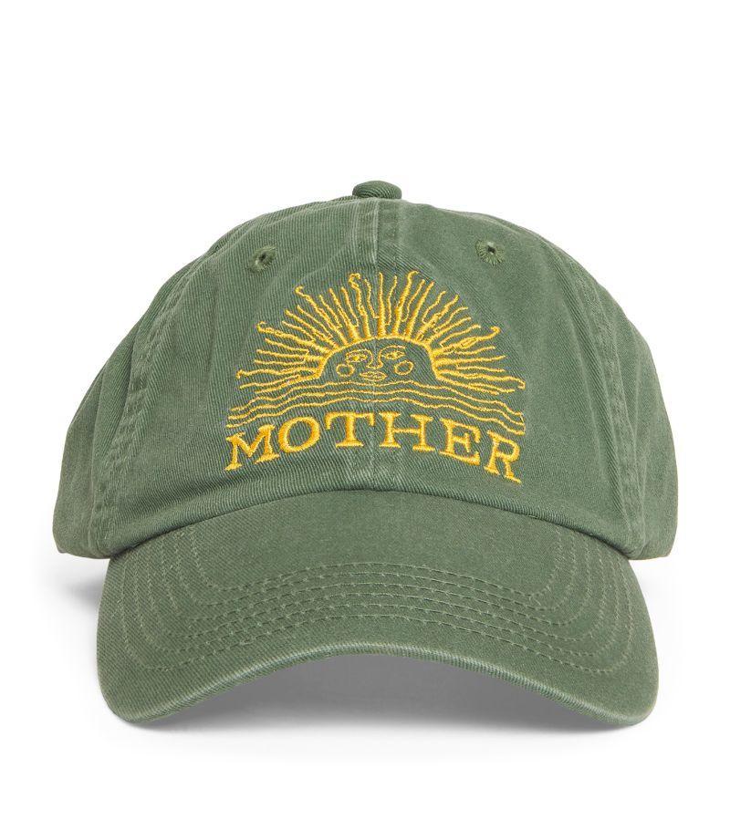 MOTHER Hats Off Baseball Cap In Green Product Image