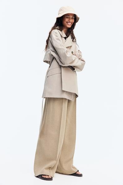 Short Trench Coat Product Image