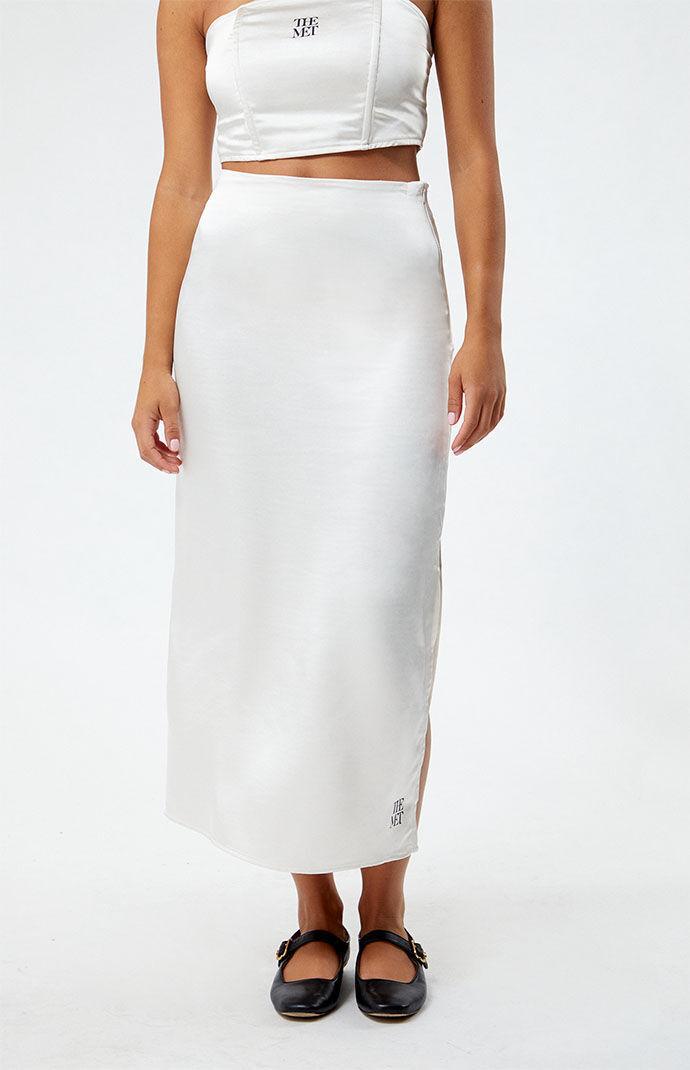 The Met Womens x PacSun Satin Midi Skirt Product Image