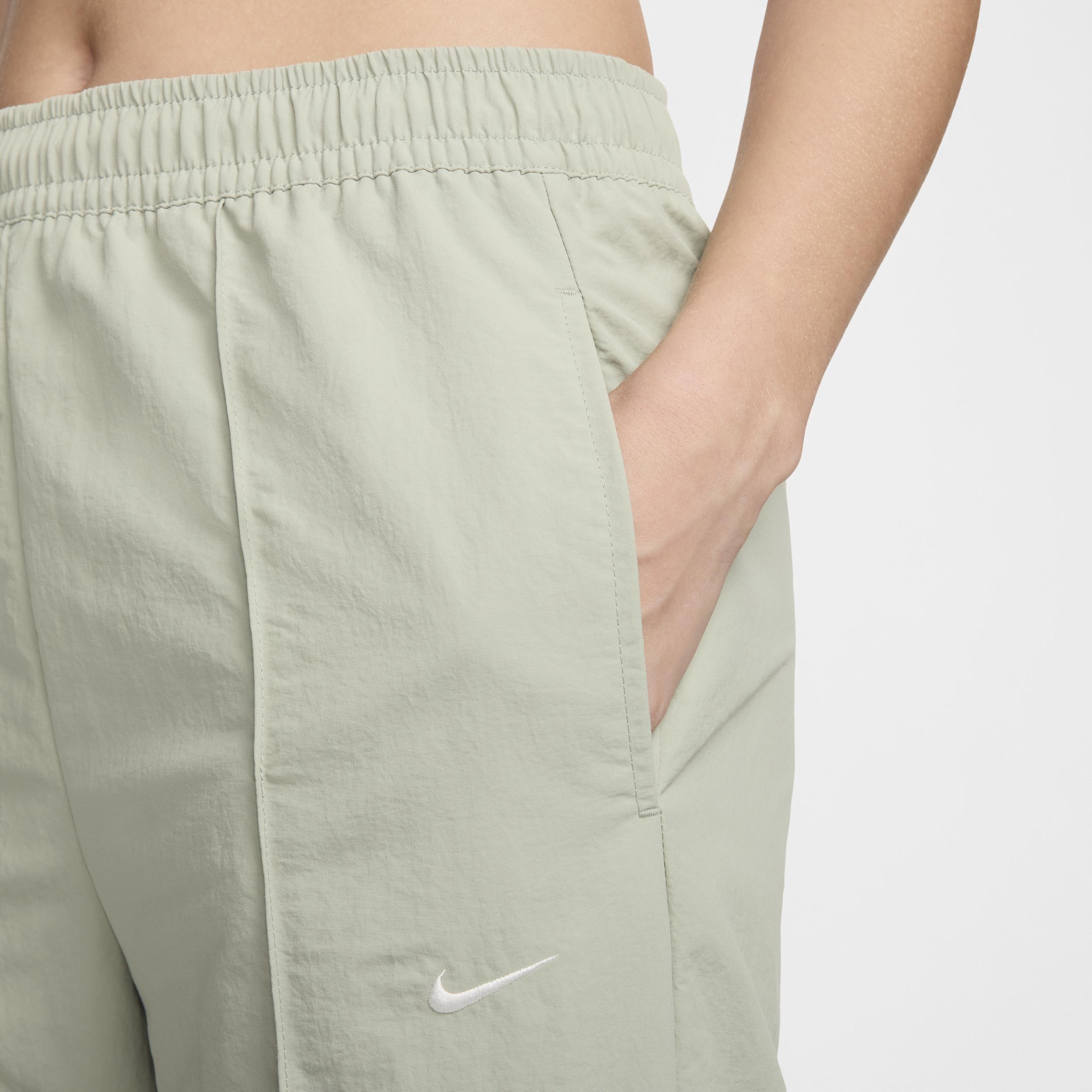 Nike Womens Nike Trend Woven Mid Rise Pants - Womens Jade Horizon/Sail Product Image