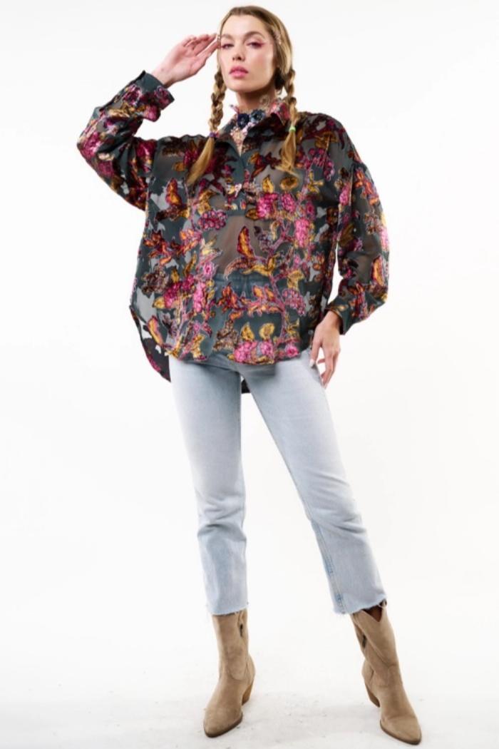 Holiday Jewels Blouse Product Image