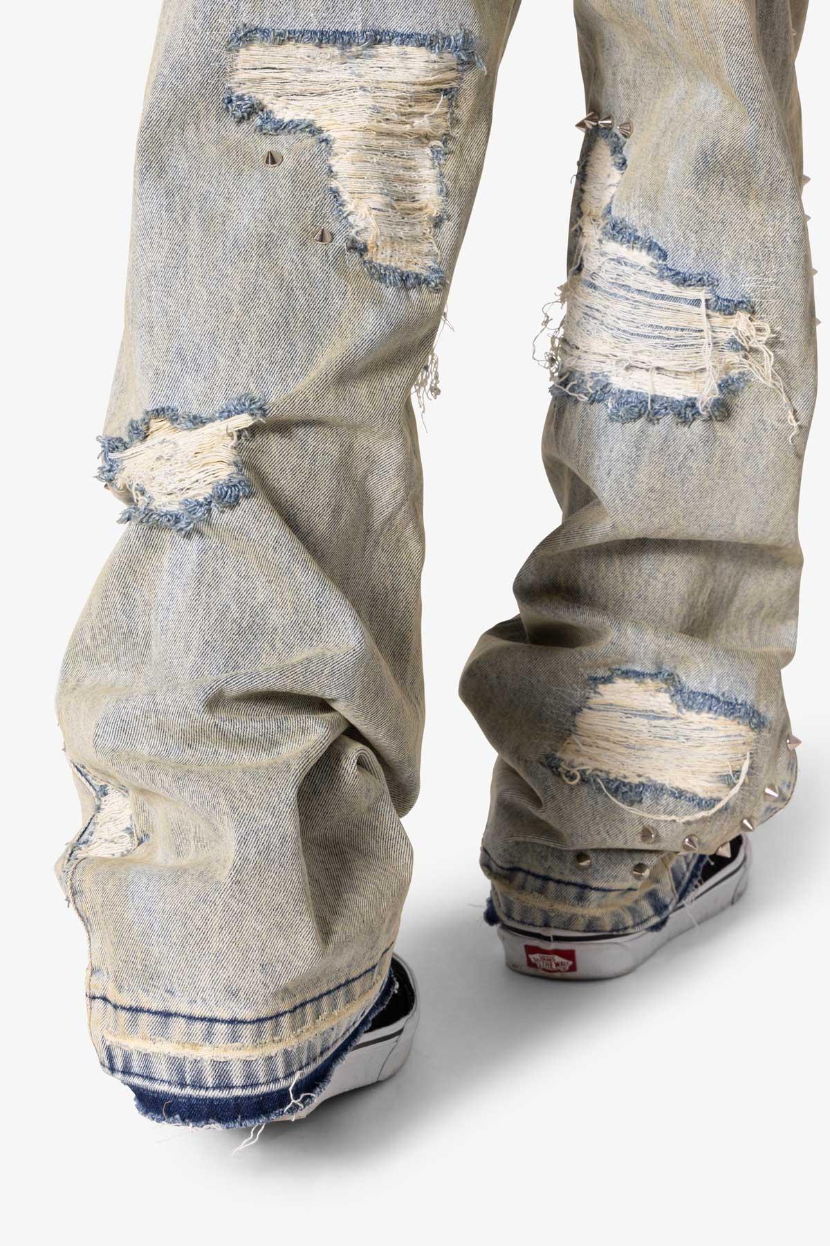 Ultra Baggy Emo Denim - Blue Product Image