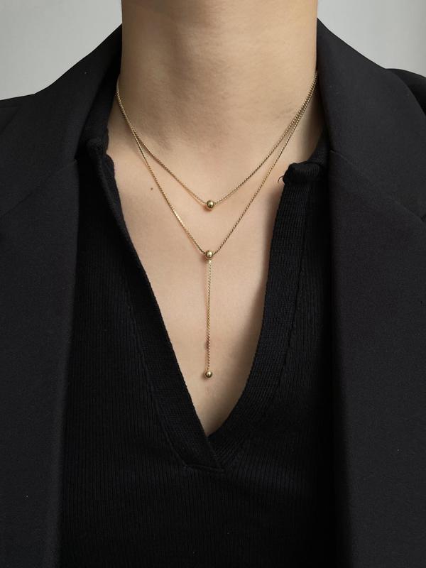 Simple Casual Multi-Layered Necklace product image