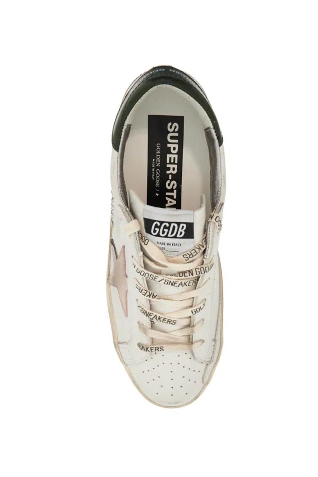 Sneakers Super Star -  Deluxe Brand - Cuir - Blanc In White Product Image