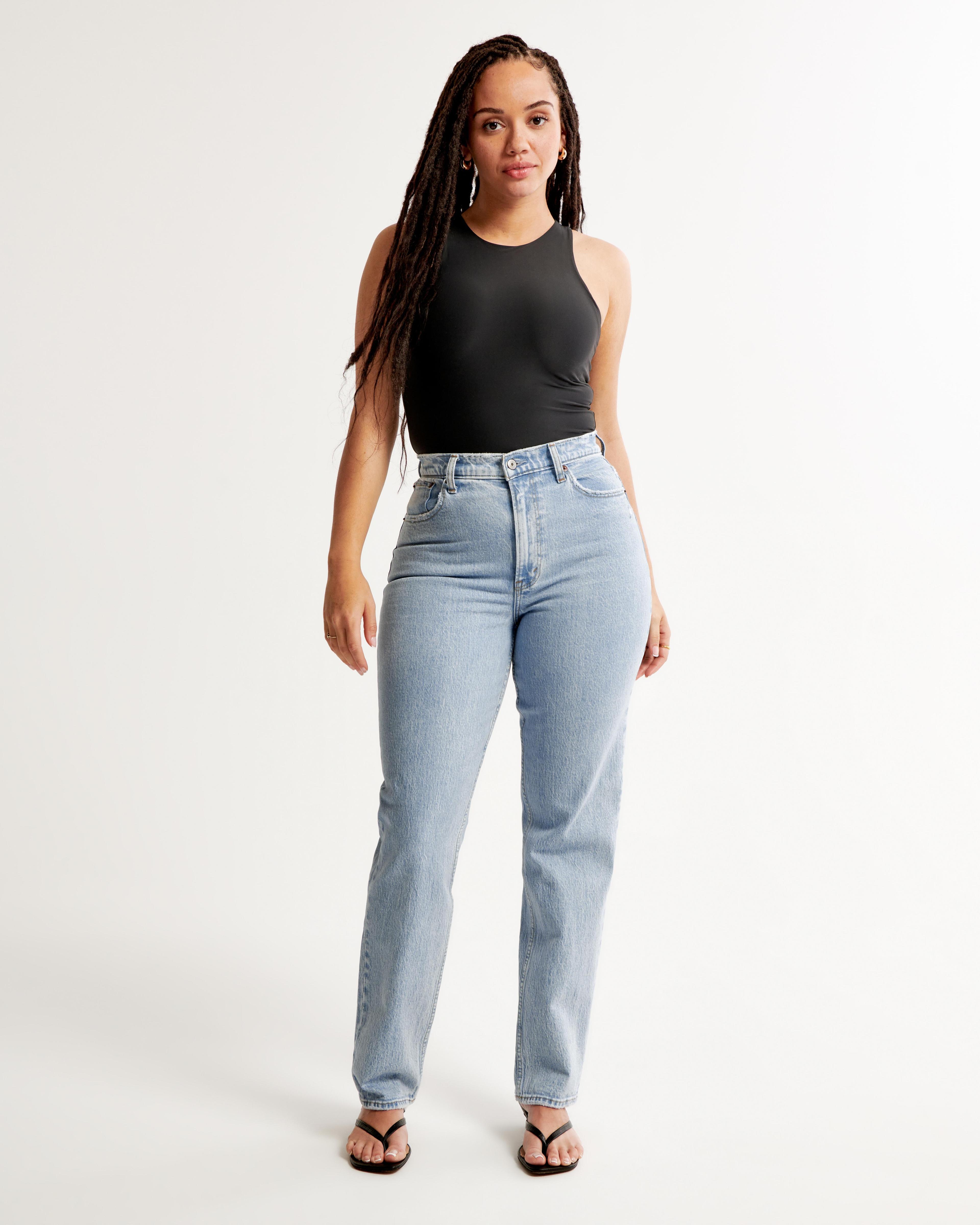 Curve Love Ultra High Rise 90s Straight Jean Product Image