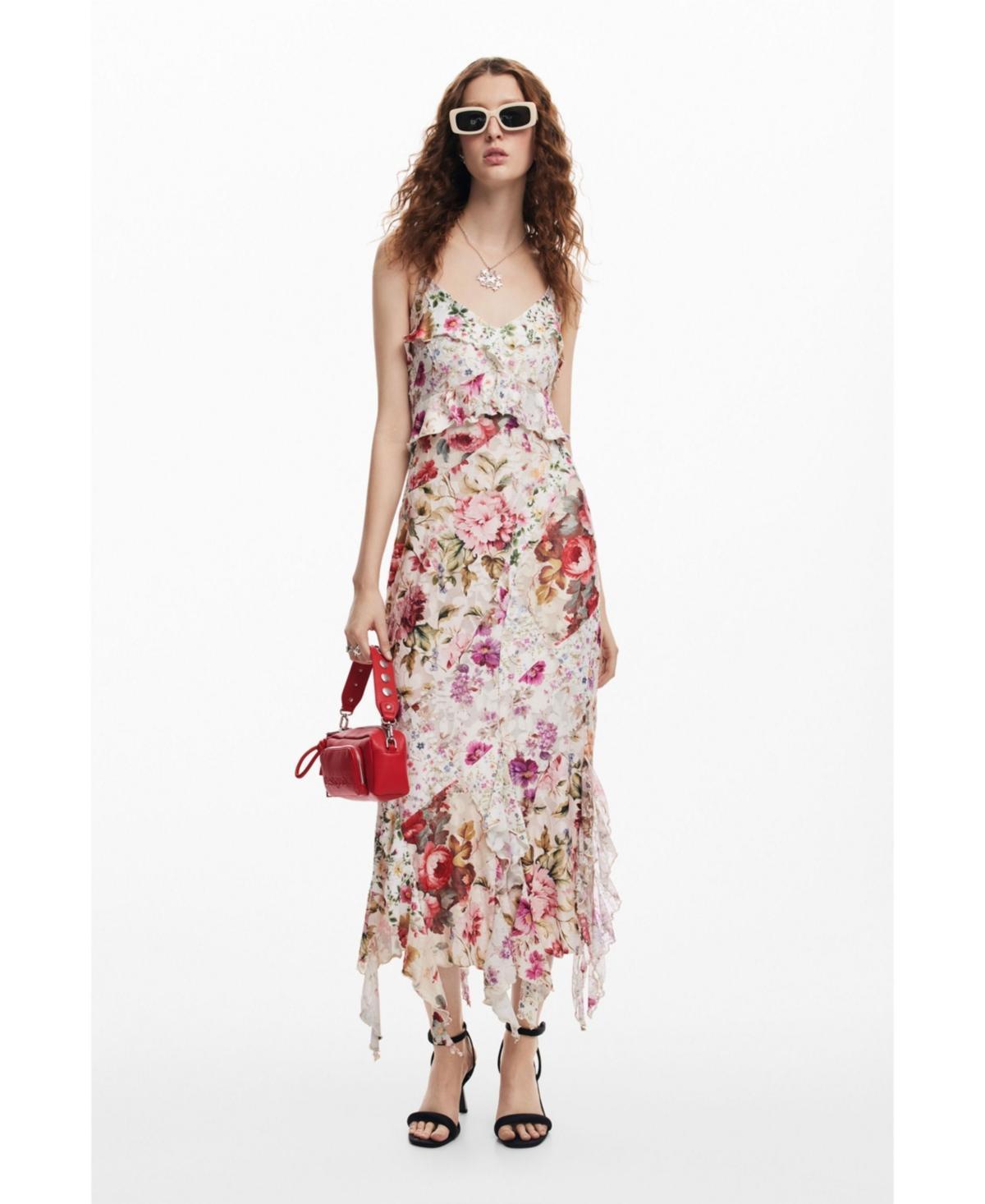 Desigual Womens Long floral dress product image