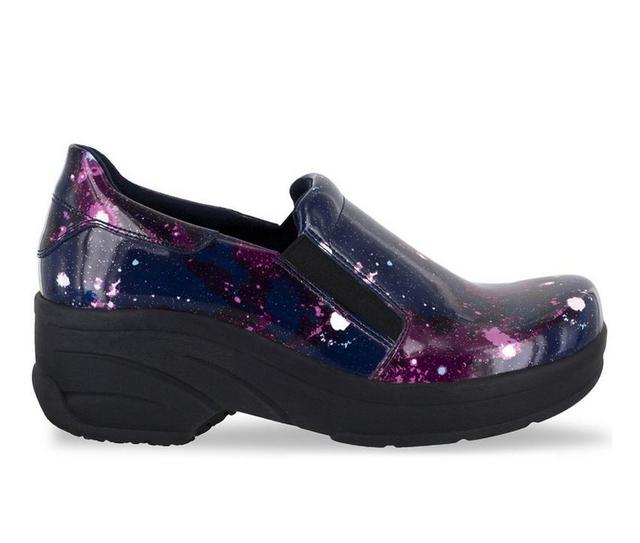 Women's Easy Works by Easy Street Appreciate Purple Celestial Slip-Resistant Clogs Product Image