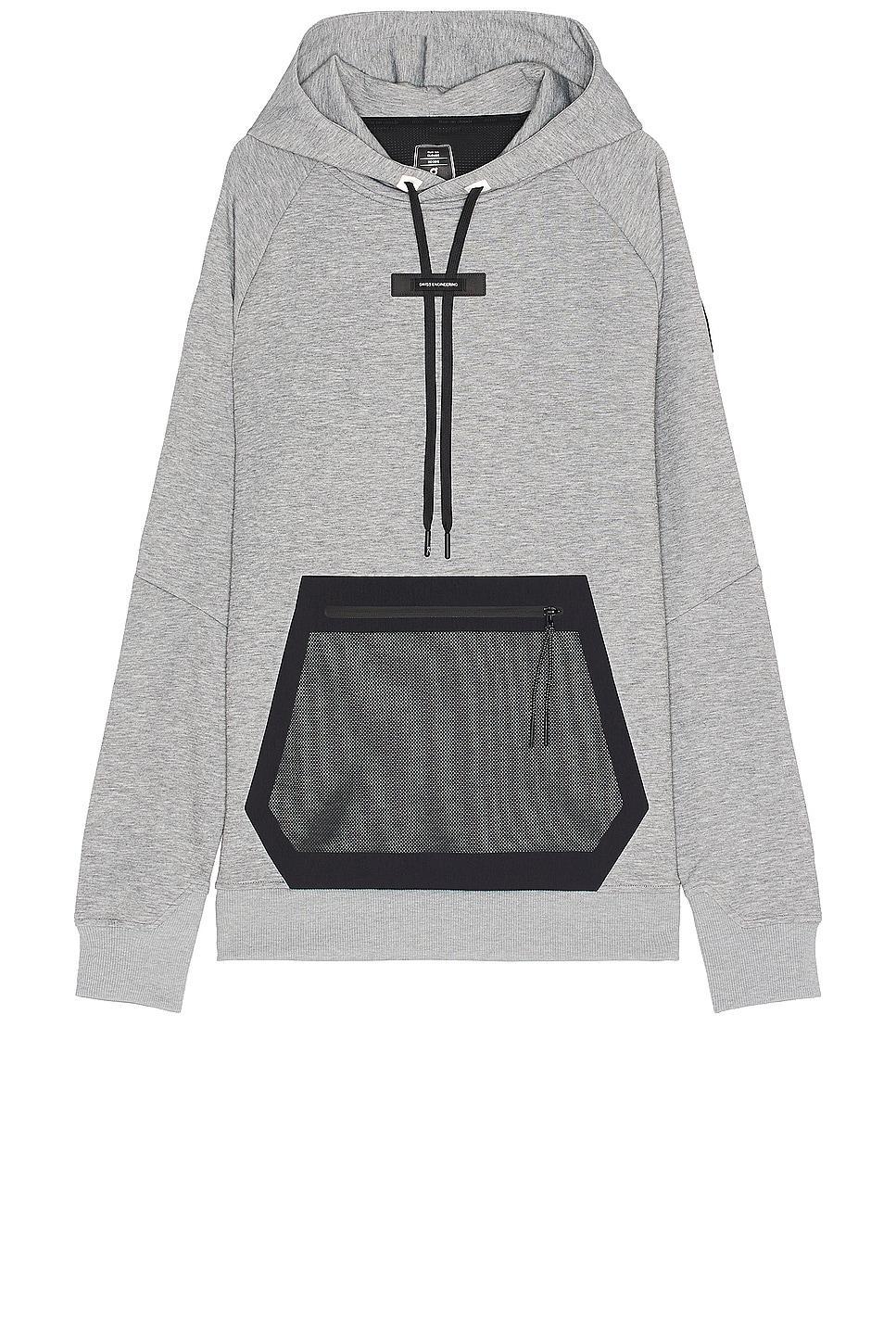 On Hoodie (Grey) Men's Clothing Product Image