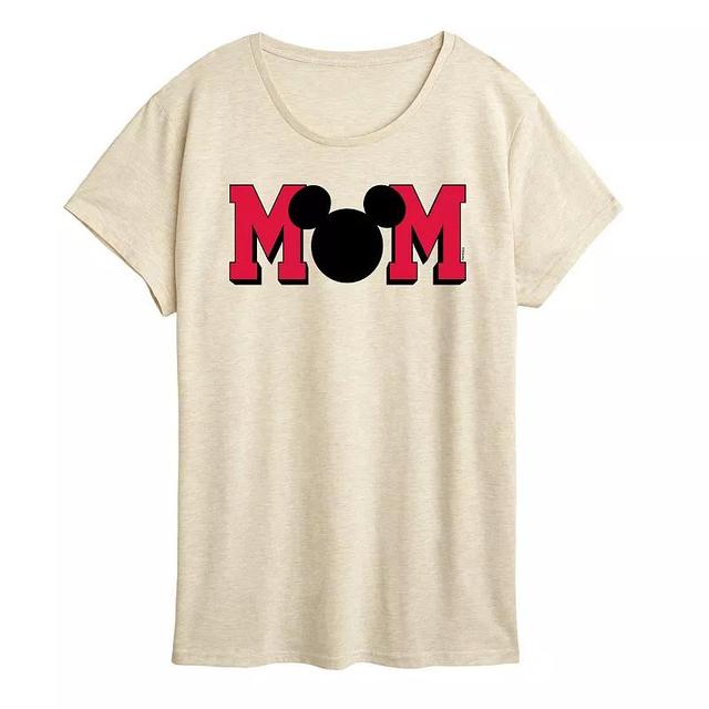 Disneys Mickey Mouse Womens Mom Graphic Tee Product Image