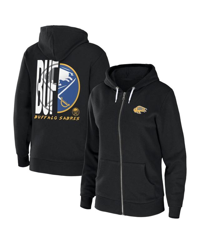 Womens WEAR by Erin Andrews Buffalo Sabres Sponge Fleece Full-Zip Hoodie Product Image