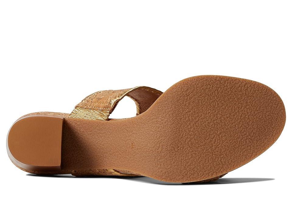 Jack Rogers Caroline Mid Heel Cork (Natural Cork Women's Shoes Product Image